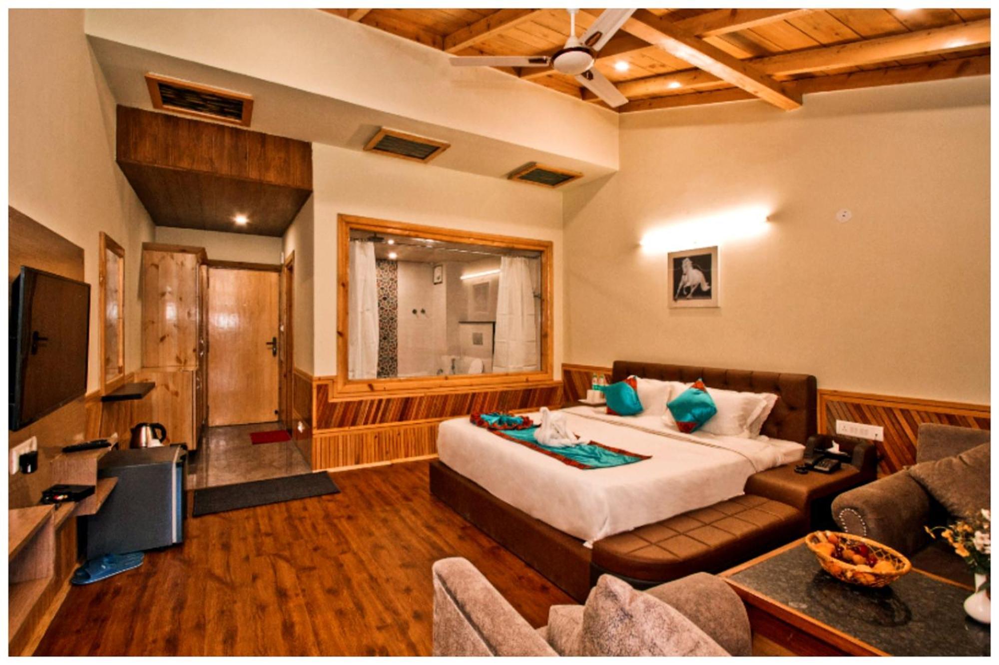 Manali Hotel T H E - B D - R E S O R T - Free Parking - Jungle Safari And Restaurant Facilities -Luxury & Spacious Room - Best Premium Hotel In Manali Екстериор снимка