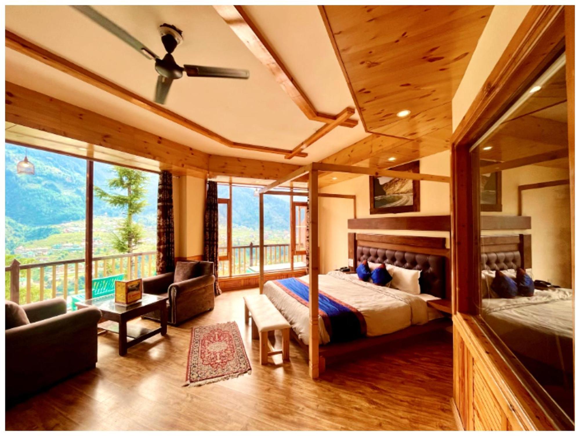 Manali Hotel T H E - B D - R E S O R T - Free Parking - Jungle Safari And Restaurant Facilities -Luxury & Spacious Room - Best Premium Hotel In Manali Екстериор снимка